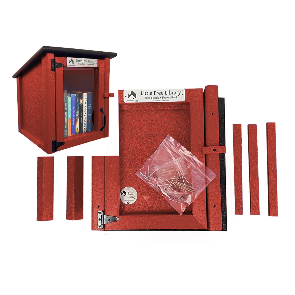 Composite Little Free Libraries